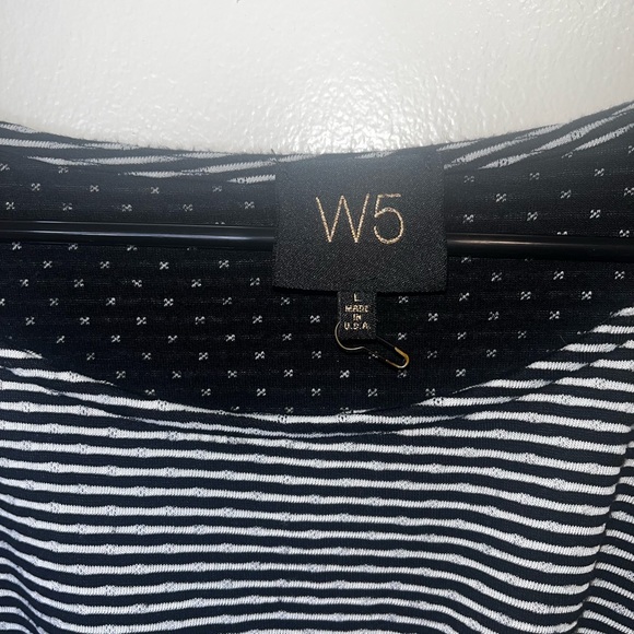 Striped Mid sleeve blouse - Picture 3 of 3